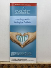 Cycloset diabetes thick for sale  Hatboro