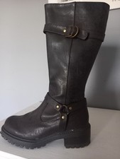 Faux leather biker for sale  AYR