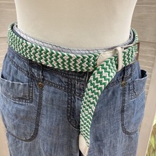 Green white woven for sale  COLCHESTER