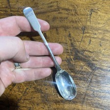 Silver condiment spoon for sale  CRAVEN ARMS