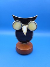 Vintage owl stained for sale  East Orange