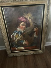 Portrait musician 17th for sale  Girard