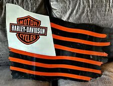 Bandeira de motocicleta personalizada pintada à mão placa de parede e garagem em metal. comprar usado  Enviando para Brazil