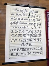 Lehrtafel sütterlin deutsche gebraucht kaufen  Schönefeld