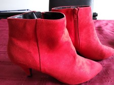 Womans red ankle for sale  GILLINGHAM