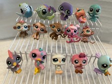 Littlest Pet Shop LPS baleias, vida marinha, macacos, pássaros comprar usado  Enviando para Brazil