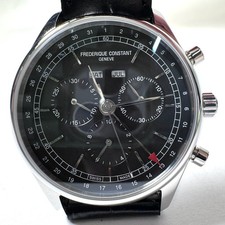 Frederique Constant clássico cronógrafo de quartzo relógio calendário triplo (WMP014028), usado comprar usado  Enviando para Brazil