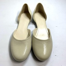 Sapato plano feminino Jil Sander tamanho 35 22,5 cm branco liso coleção original comprar usado  Enviando para Brazil