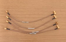 4 peças 15cm SMA macho para SMA macho cabo conector ângulo reto, usado comprar usado  Enviando para Brazil