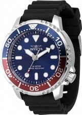 Usado, Invicta Pro Diver relógio masculino quartzo mostrador azul moldura Pepsi 47222 comprar usado  Enviando para Brazil