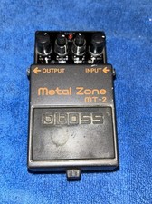 Pedal de guitarra Boss Metal Zone MT2 distorção, usado comprar usado  Enviando para Brazil