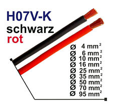 Batteriekabel h07v 6mm gebraucht kaufen  Herzberg am Harz