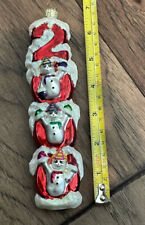 Christopher radko snowmen for sale  Pike Road