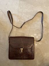 Borsa pitone vintage usato  Roma