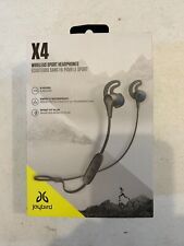 Fones de ouvido Bluetooth sem fio Jaybird X4 para esportes, fitness - tempestade metálica/vidro comprar usado  Enviando para Brazil