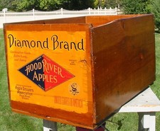 Antiga caixa de produção de madeira vintage diamante maçãs frutas anúncio capuz rio comprar usado Antiga caixa de produção de madeira vintage diamante maçãs frutas anúncio capuz rio comprar usado  Enviando para Brazil