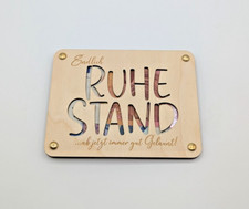 Geschenkkarte ruhestand holz gebraucht kaufen  Rendsburg