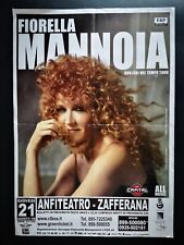 Fiorella mannoia locandina usato  Valverde