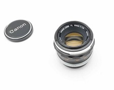 Lente Canon FL 50mm f/1.8 Prime para Canon FD com tampas (#18135) comprar usado  Enviando para Brazil