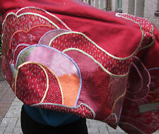Red silk taffeta for sale  LONDON