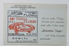 78263 cartolina targa usato  Palermo