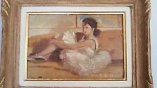 Peinture danseuse. dancer d'occasion  Fayence