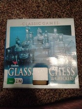 Glass chess checkers for sale  Kirksville