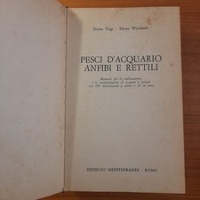Pesci acquario anfibi usato  Diano San Pietro