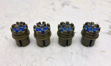 Pacote com 4 conectores circulares Amphenol 5 pinos 14S-5S Mil Spec 3108B14S5S *Veja a foto comprar usado  Enviando para Brazil