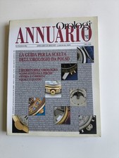 Rivista orologi annuario usato  Italia
