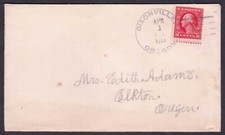 Cubierta Dixonville, Oregon - Douglas Co. DPO (1901-1938) - 1913 segunda mano  Embacar hacia Mexico