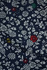 Navy blue cotton for sale  WOLVERHAMPTON