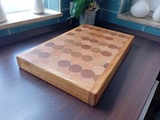Stirnholz schneidebrett 5x28 gebraucht kaufen  Saalfeld/Saale