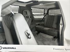 Vauxhall frontera car for sale  KENDAL