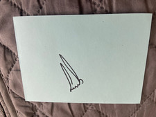 Autograph unknown signature for sale  SUNDERLAND