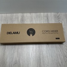 Cable Hider, 157 polegadas Delamu Cord Hider Wall para TV de parede, kit Wire Hider, P comprar usado  Enviando para Brazil
