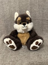 Usado Linzy Toys Brown WOLF brinquedo de pelúcia, 7" comprar usado  Enviando para Brazil