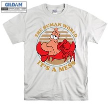 Camiseta com capuz Disney The Little Mermaid Sebastian The Hum masculina feminina unissex AB604 comprar usado  Enviando para Brazil
