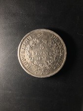 1875 franchi argento usato  Italia