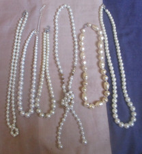 Assorted faux pearl for sale  WANTAGE
