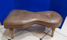 Vintage leather ottoman for sale  Kingston