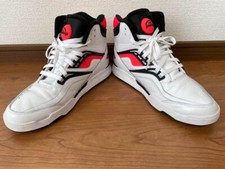 Tênis de basquete Reebok The Pump – 27,5cm – Branco/vermelho/preto – Tênis de cano alto comprar usado  Enviando para Brazil