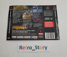 Sony Playstation PS1 - Spider-Man 2 - Jaquette Arrière / Cover comprar usado  Enviando para Brazil