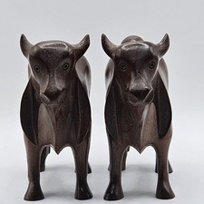 Pair hand carved for sale  ROSSENDALE