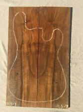 Conjunto de bookmatch de nogueira inglesa guitarra material Luthier 0,31 x 14 x 23" 103-7 comprar usado  Enviando para Brazil