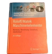 roloff matek maschinenelemente tabellenbuch gebraucht kaufen roloff matek maschinenelemente tabellenbuch gebraucht kaufen Mengen
