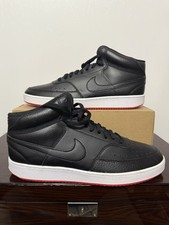 Tênis Nike Court Vision clássico preto cintura média CD5466-005 masculino tamanho 13 criado comprar usado  Enviando para Brazil