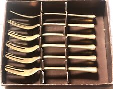 Kuchengabeln bronze vintage gebraucht kaufen  Deutschland