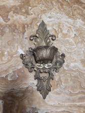 Acquasantiera bronzo dorato usato  Mondovi