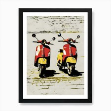 Two scooters canvas d'occasion  Expédié en Belgium